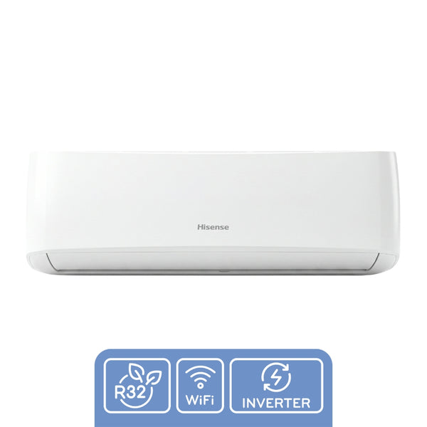 Minisplit Hisense Inverter Wi-Fi R32 - unidad interior evaporador frontal