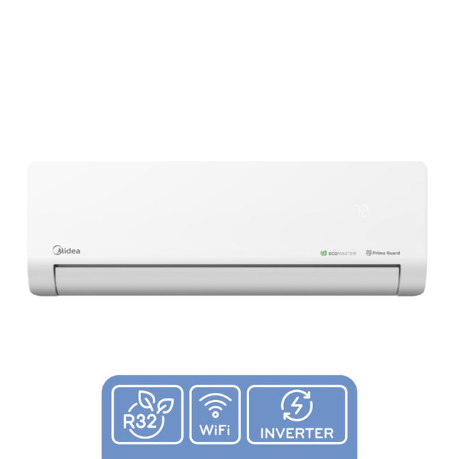 Minisplit Midea EcoMaster Inverter WiFi (Opciones 1-2 ton)
