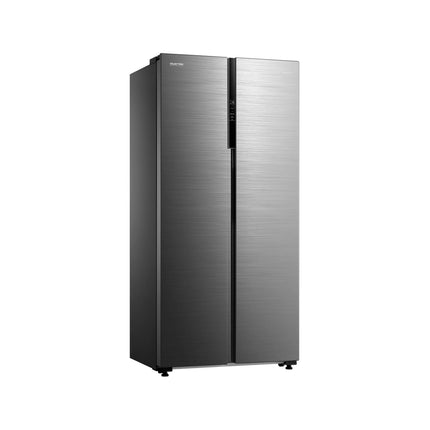 Refrigerador Automático Side By Side Inverter Quattro Bru Steel 17 Pies Cúbicos con Wifi