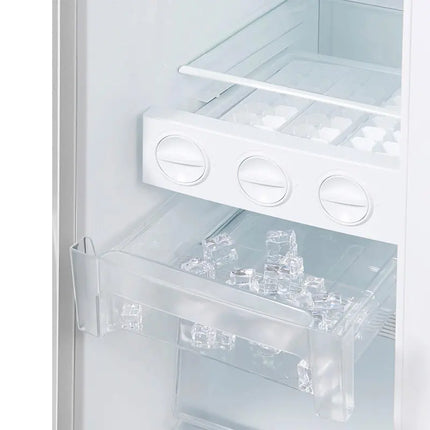 Refrigerador Automático Side By Side Inverter Quattro Bru Steel 20 Pies Cúbicos con Wifi