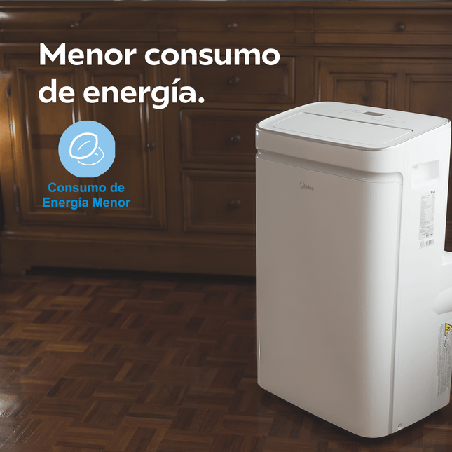 Aire Acondicionado Portátil Midea (1.1 ton, 110V, Frío y Calor)