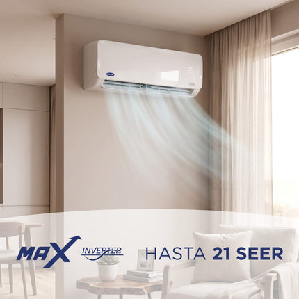Minisplit Carrier MAX Inverter (Opciones 1-2 ton)