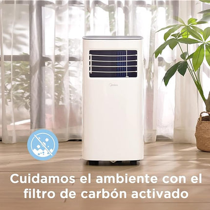 Aire Acondicionado Portátil (1 ton, 110V, Solo Frío)