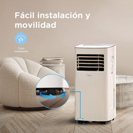 Aire Acondicionado Portátil (1 ton, 110V, Solo Frío)