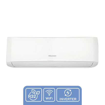 Minisplit Hisense Inverter Wi-Fi R32 (1 Ton, Frío y Calor)
