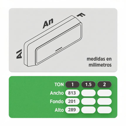 Minisplit Midea EcoXpress+ Inverter (1 Tonelada)