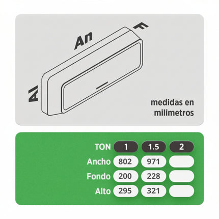 Minisplit Carrier ULTRA Inverter Wi-Fi (Opciones 1-1.5 Ton)