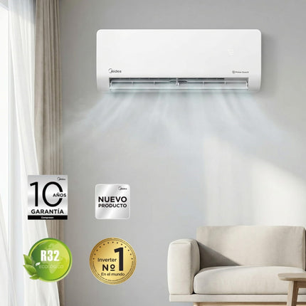 Minisplit Midea EcoXpress+ Inverter (1 Tonelada)
