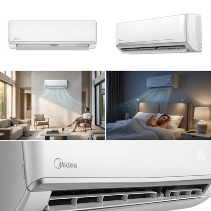 Minisplit Midea Inverter Xtreme Wi-Fi (3 ton, 220V, Frío y Calor)