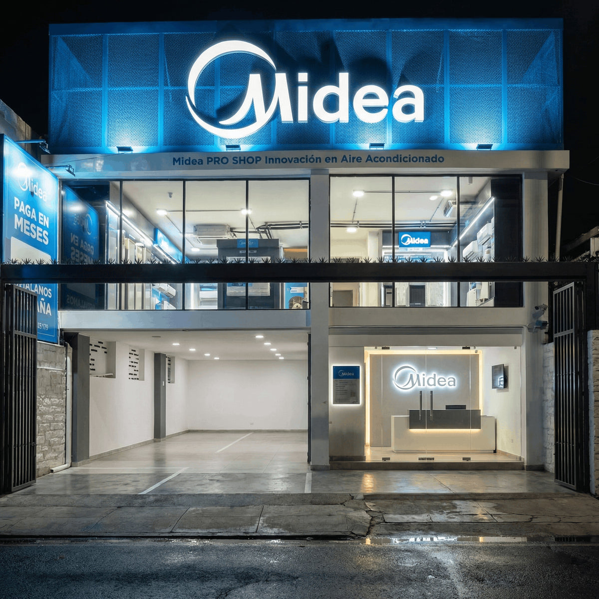 Fachada Midea ProShop Monterrey