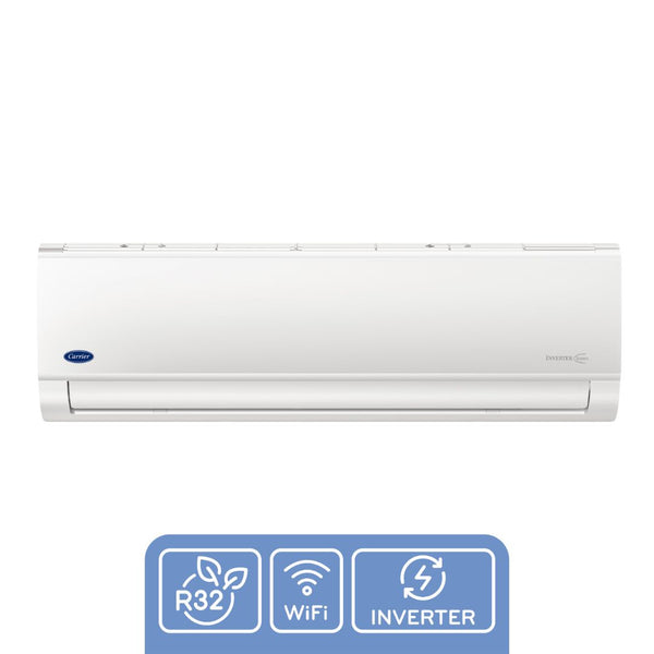 Minisplit Carrier Puron X Inverter Wi-Fi R32 - unidad interior evaporador frontal