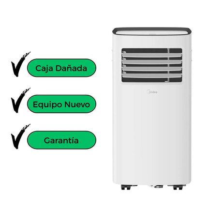 Aire Acondicionado Portátil (1 ton, 110V, Solo Frío) - Caja Dañada