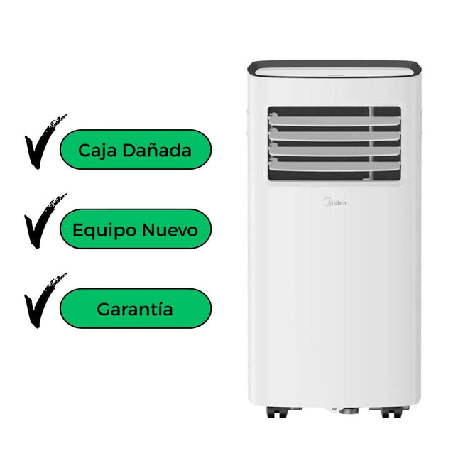 Aire Acondicionado Portátil (1 ton, 110V, Solo Frío) - Caja Dañada