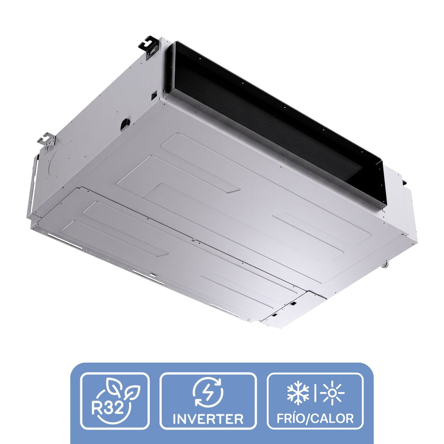 Fan & Coil Midea Inverter R32 3 toneladas, unidad de ducto A7