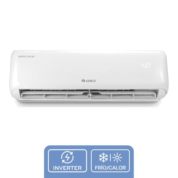 Minisplit Gree Charmo Inverter Plus 3 toneladas, frío y calor, 220V, unidad interior