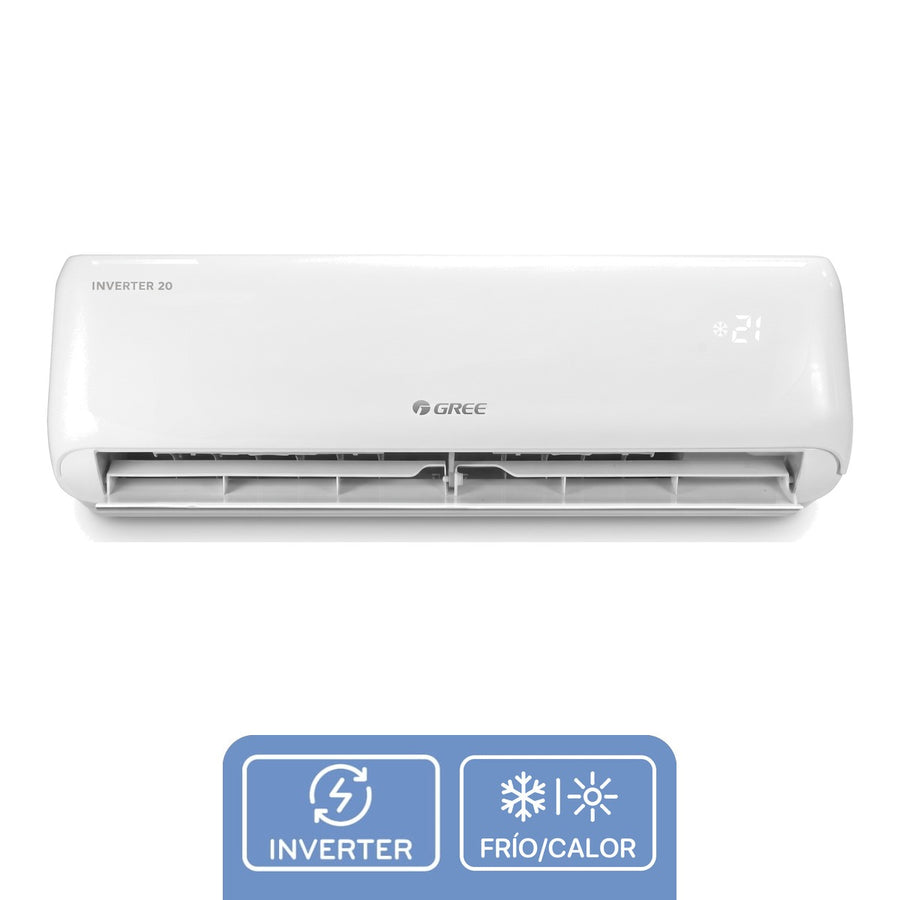Minisplit Gree Charmo Inverter Plus 3 toneladas, frío y calor, 220V, unidad interior