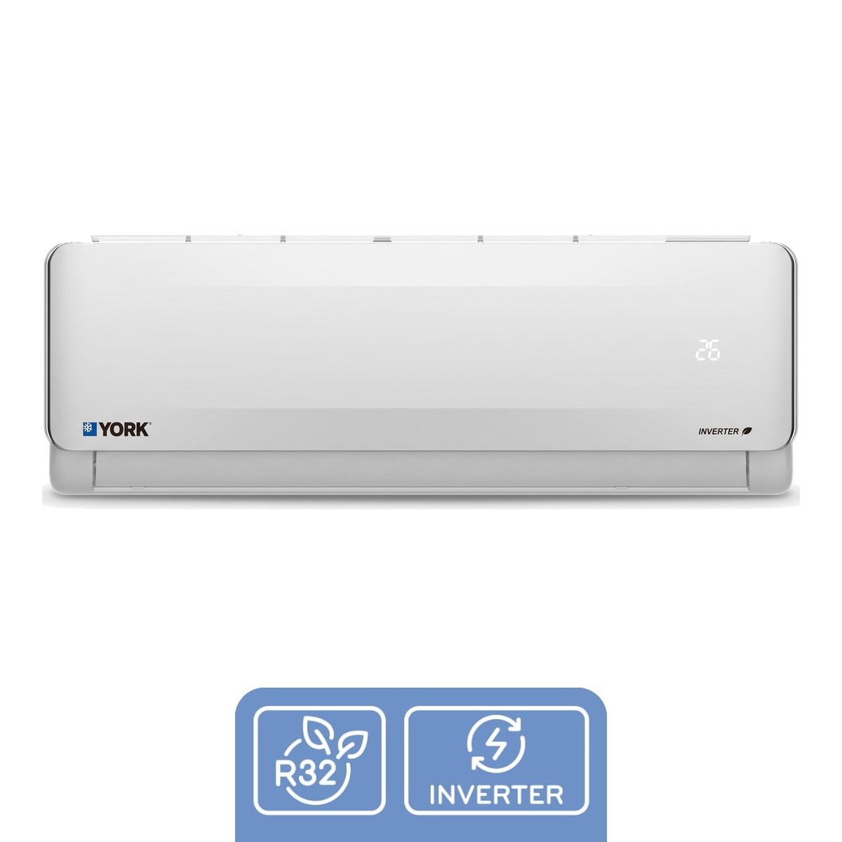 Minisplit York R32 Inverter 1 a 3 ton – Climastock Outlet